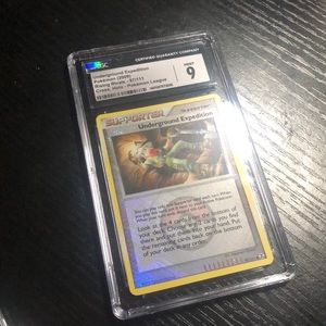 CGC GRADED: MINT 9 “Underground expedition Pokémon (2009) from rising rivals.
